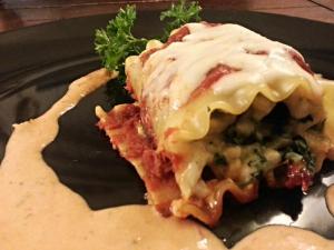 Spinach Lasagna Rollup