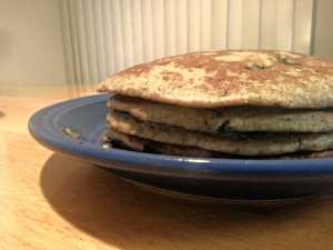 Blueberry & Nut Pancakes