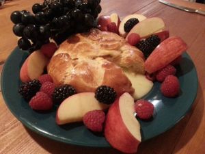Crescent-Wrapped Baked Brie